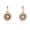 Pendientes Marina Garcia | Pendientes Full Moon En Plata Rosa