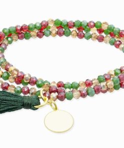 Pulseras Marina Garcia | Pulsera Zen Acebo Con Chapa