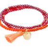 Pulseras Marina Garcia | Pulsera Zen Ne N Naranja Con Peseta