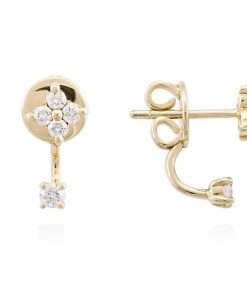 Pendientes Marina Garcia | Pendientes En Oro 18Kt. Y Diamantes