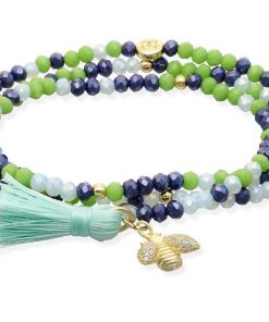 Pulseras Marina Garcia | Pulsera Zen Nenufar Con Abeja