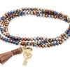 Pulseras Marina Garcia | Pulsera Zen Chocolate Con Llave