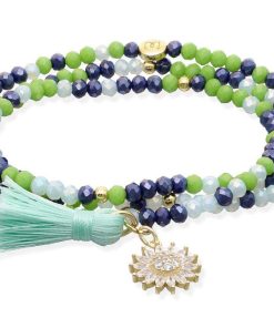 Pulseras Marina Garcia | Pulsera Zen Nenufar Con Sol