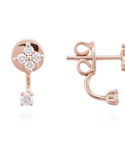 Pendientes Marina Garcia | Pendientes En Oro 18Kt. Y Diamantes