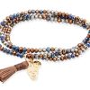 Pulseras Marina Garcia | Pulsera Zen Chocolate Con Calavera