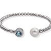 Pulseras Marina Garcia | Pulsera Maui Azul En Plata