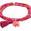 Pulseras Marina Garcia | Pulsera Zen Buganvilla Con Elefante