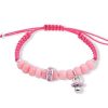 Pulseras Marina Garcia | Pulsera Baby Rosa En Plata