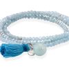 Pulseras Marina Garcia | Pulsera Zen Azul En Plata