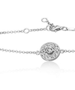 Pulseras Marina Garcia | Pulsera Novia Cl Sica En Plata