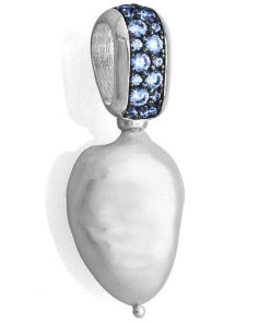 Colgantes Marina Garcia | Colgante Pave Pearl En Plata