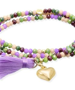 Pulseras Marina Garcia | Pulsera Zen Provenza Con Coraz N