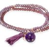 Pulseras Marina Garcia | Pulsera Zen Malva En Plata Rosa