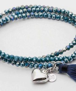 Pulseras Marina Garcia | Pulsera Zen Azul En Plata