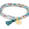 Pulseras Marina Garcia | Pulsera Zen Ocean A Con Chapa Mam