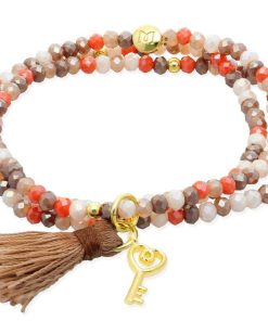 Pulseras Marina Garcia | Pulsera Zen Roble Con Llave