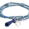 Pulseras Marina Garcia | Pulsera Zen Azul En Plata