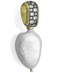 Colgantes Marina Garcia | Colgante Pave Pearl En Plata