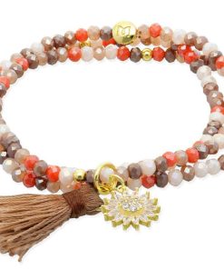 Pulseras Marina Garcia | Pulsera Zen Roble Con Sol