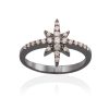 Anillos Marina Garcia | Anillo Estrella Para Novias En Plata Envejecida