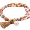 Pulseras Marina Garcia | Pulsera Zen Roble Con Perla