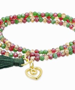 Pulseras Marina Garcia | Pulsera Zen Acebo Con Charm Love