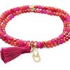 Pulseras Marina Garcia | Pulsera Zen Buganvilla Con Clip Amistad