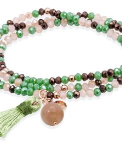 Pulseras Marina Garcia | Pulsera Zen After Eight Con Piedra Natural