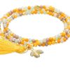 Pulseras Marina Garcia | Pulsera Zen Mostaza Con Abeja