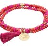 Pulseras Marina Garcia | Pulsera Zen Buganvilla Con Profe