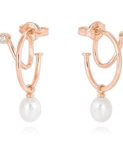 Pendientes Marina Garcia | Pendientes Wham En Plata Rosa