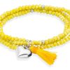 Pulseras Marina Garcia | Pulsera Zen Amarillo En Plata