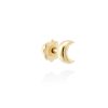 Pendientes Marina Garcia | Piercing Luna En Oro Amarillo 18Kt