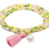 Pulseras Marina Garcia | Pulsera Zen British Rose Con Perla