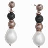 Pendientes Marina Garcia | Pendientes Ball En Plata Rosa