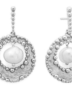 Pendientes Marina Garcia | Pendientes Pop Pearl En Plata