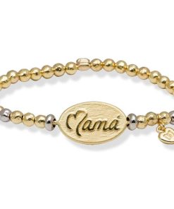 Pulseras Marina Garcia | Pulsera Mam En Plata Dorada