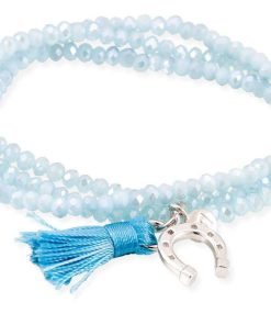 Pulseras Marina Garcia | Pulsera Zen Azul En Plata