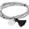 Pulseras Marina Garcia | Pulsera Zen Plateado En Plata