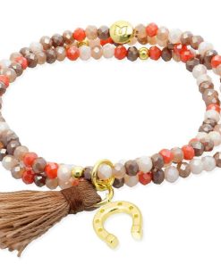 Pulseras Marina Garcia | Pulsera Zen Roble Con Herradura