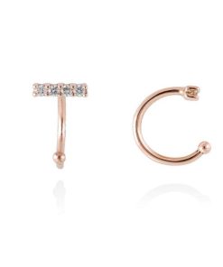 Pendientes Marina Garcia | Pendientes En Oro 18Kt. Y Diamantes