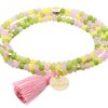 Pulseras Marina Garcia | Pulsera Zen British Rose Con Chapa Gracias