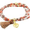 Pulseras Marina Garcia | Pulsera Zen Roble Con Charm Love