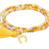 Pulseras Marina Garcia | Pulsera Zen Mostaza Con Herradura