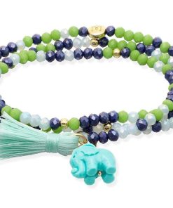 Pulseras Marina Garcia | Pulsera Zen Nenufar Con Elefante