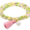 Pulseras Marina Garcia | Pulsera Zen British Rose Con Perla