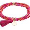 Pulseras Marina Garcia | Pulsera Zen Buganvilla Con Peseta