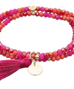 Pulseras Marina Garcia | Pulsera Zen Buganvilla Con Peseta