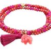 Pulseras Marina Garcia | Pulsera Zen Buganvilla Con Elefante