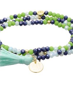 Pulseras Marina Garcia | Pulsera Zen Nenufar Con Peseta